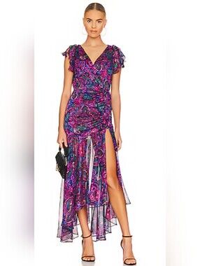 MISA Los Angeles Colette Midi/Maxi Dress S NWOT